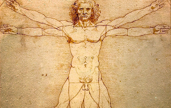 Vitruvian Man c. 1492.